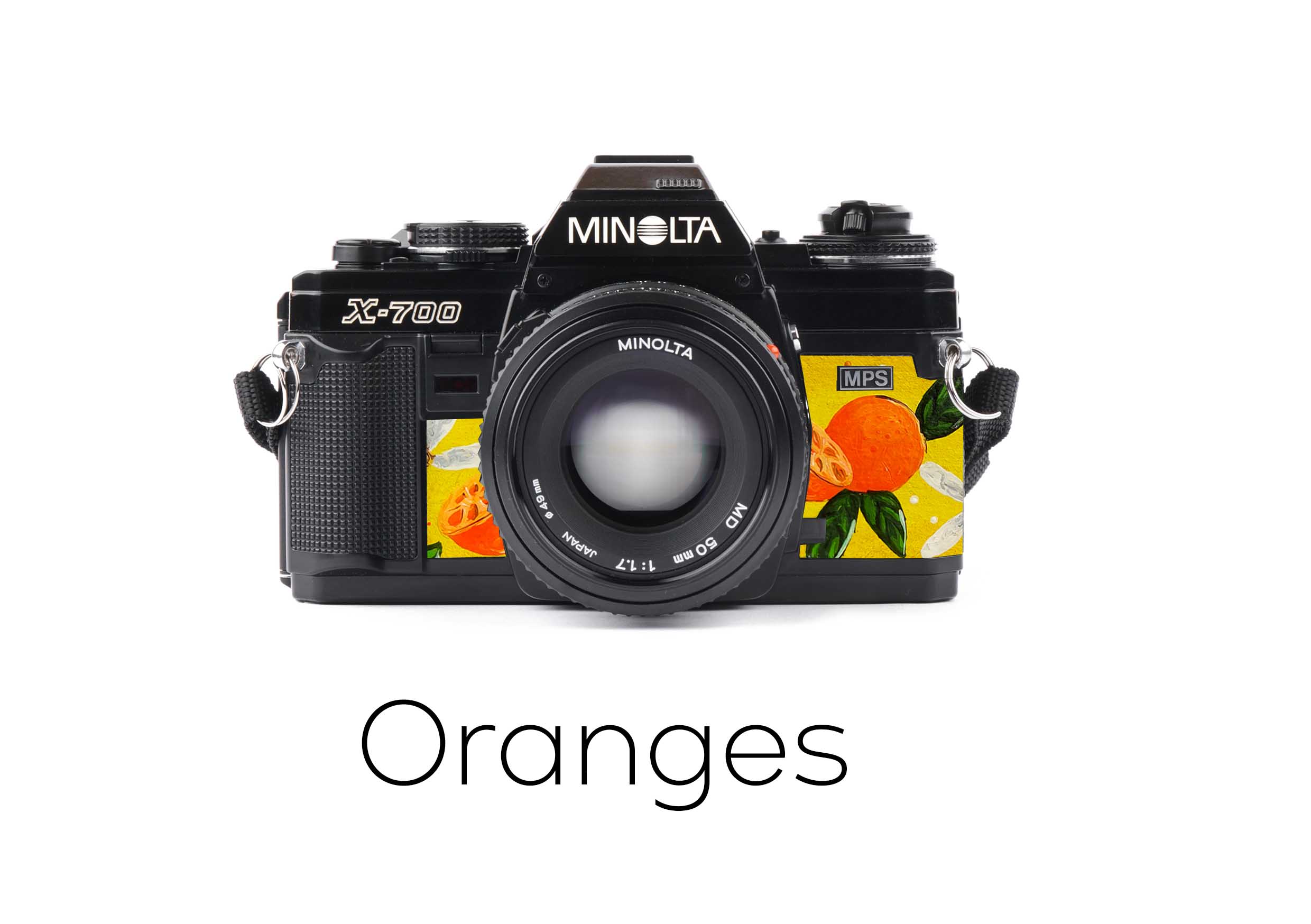 Minolta x 700 replacement leather orange