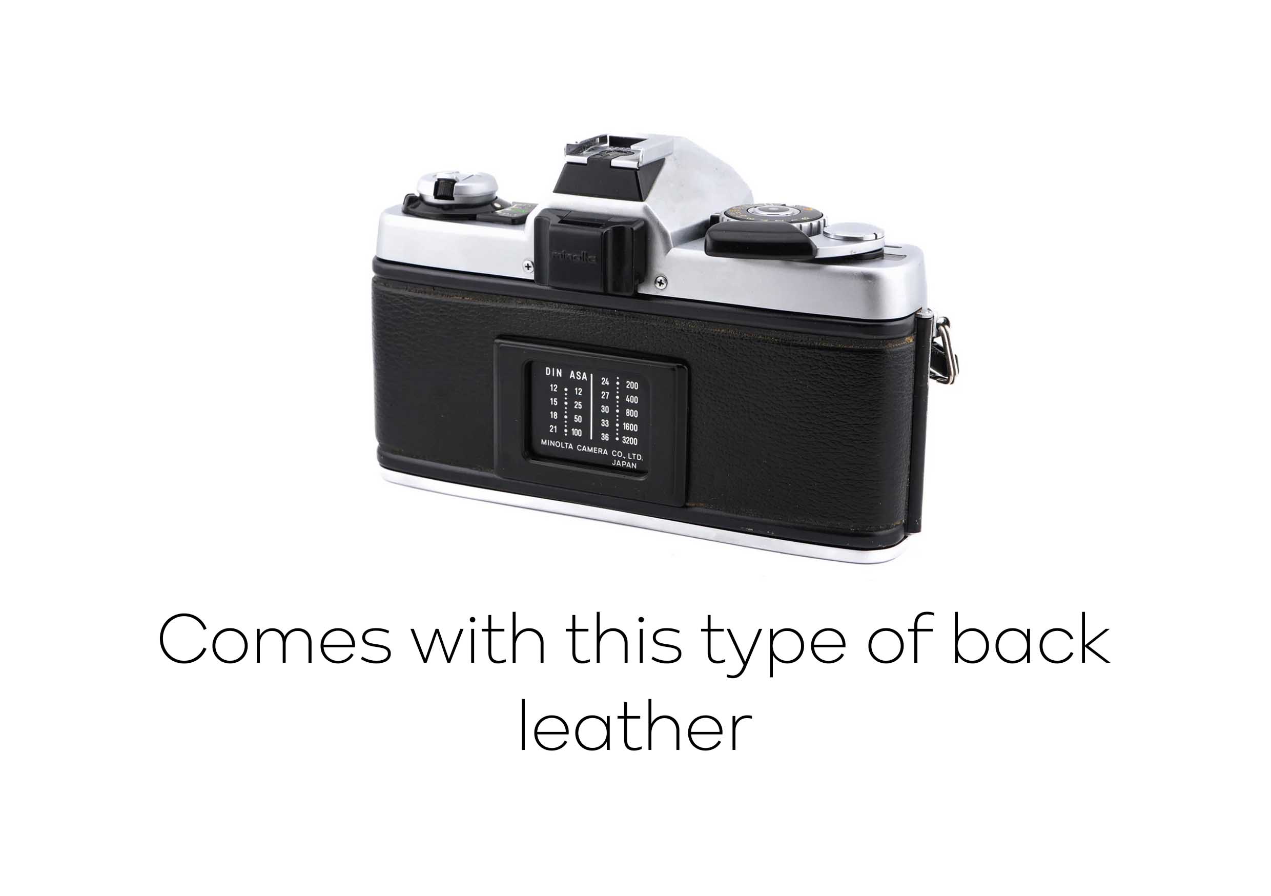 Minolta xg 1 reaplacement leather back