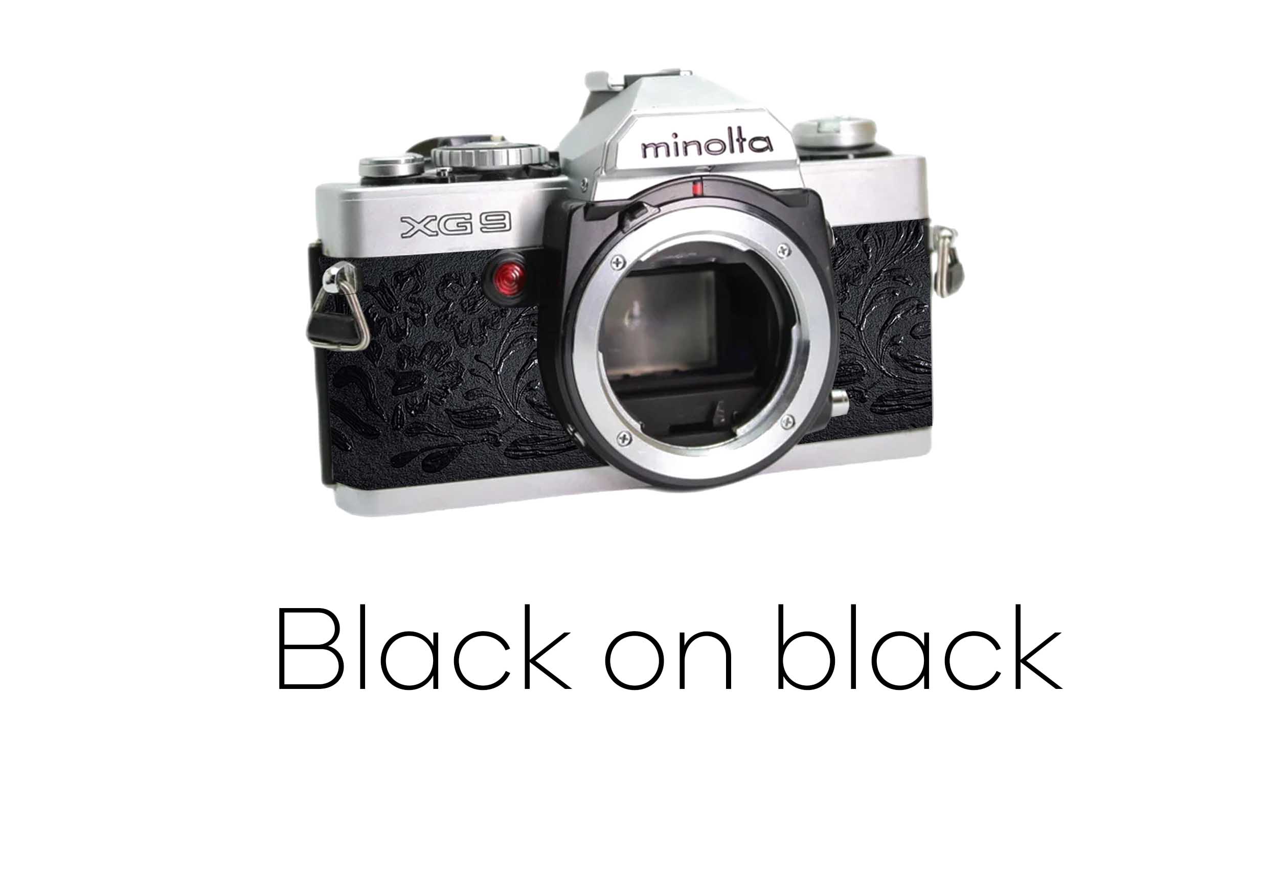 minolta xg 9 replacement leather black