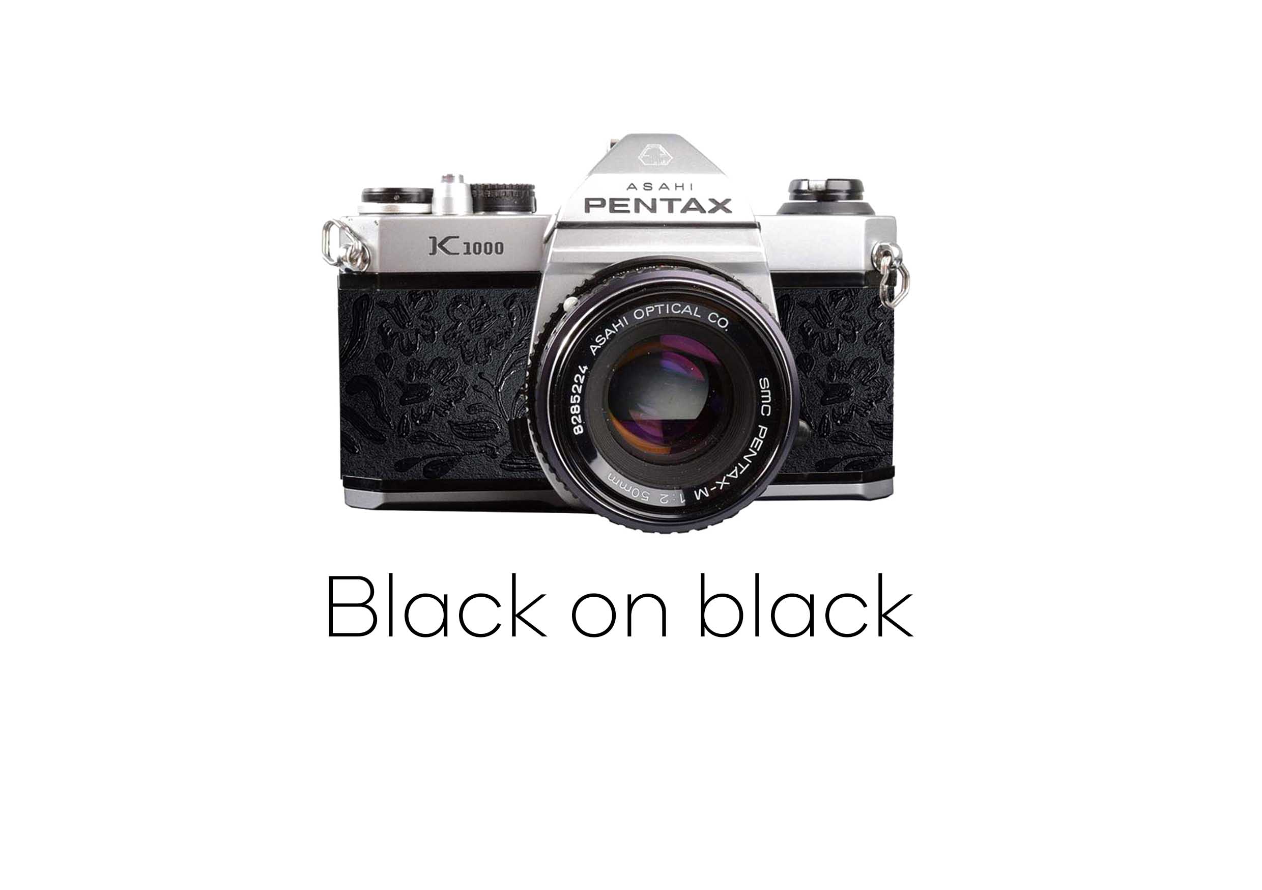 pentax k 1000 replacement leather black