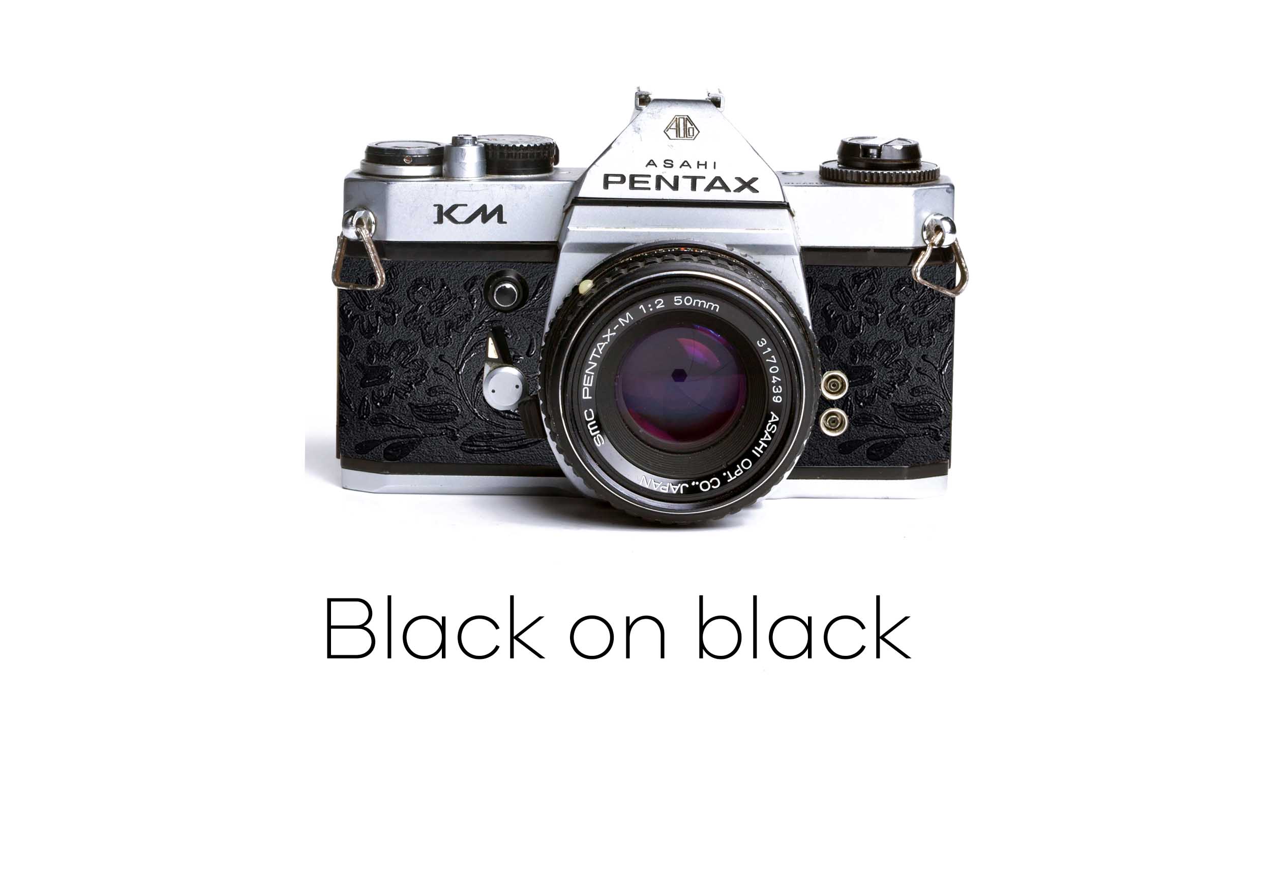 pentax km replacement leather black