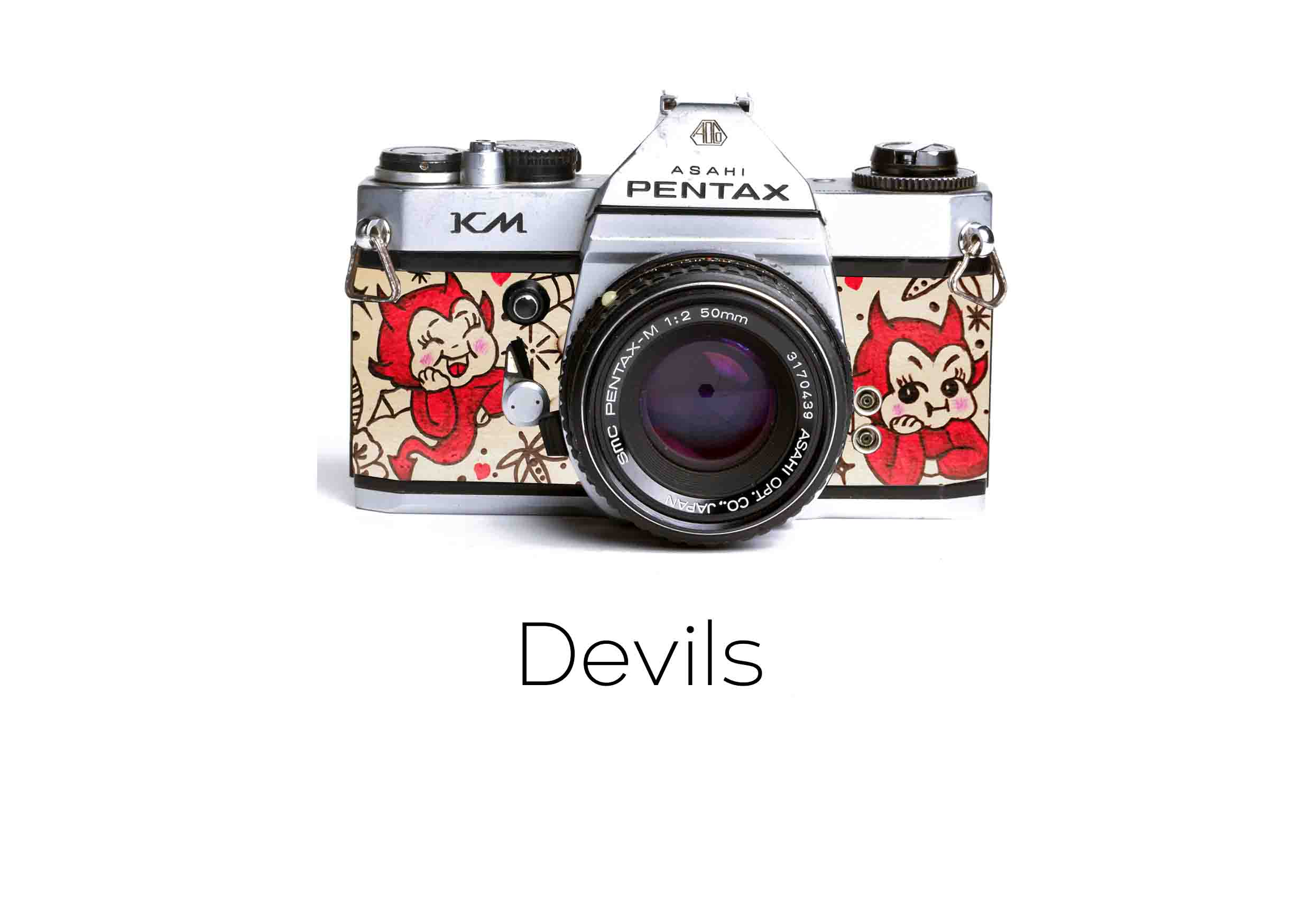 leather grip and cover for pentax km camera body