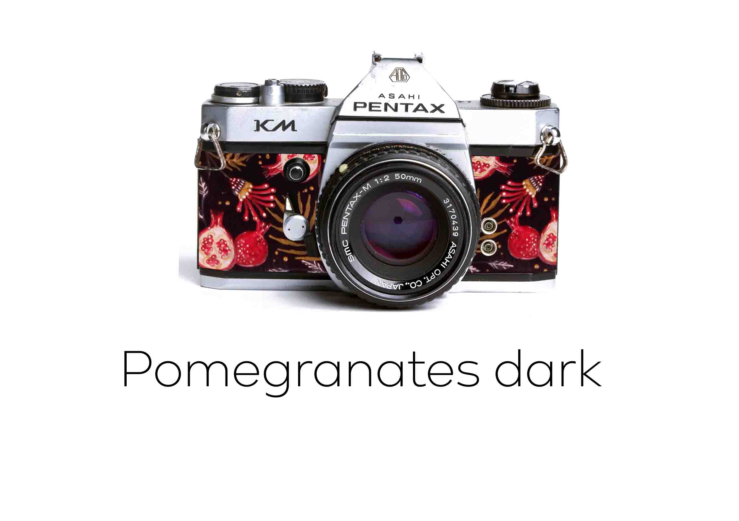leather body covering for pentax km camera