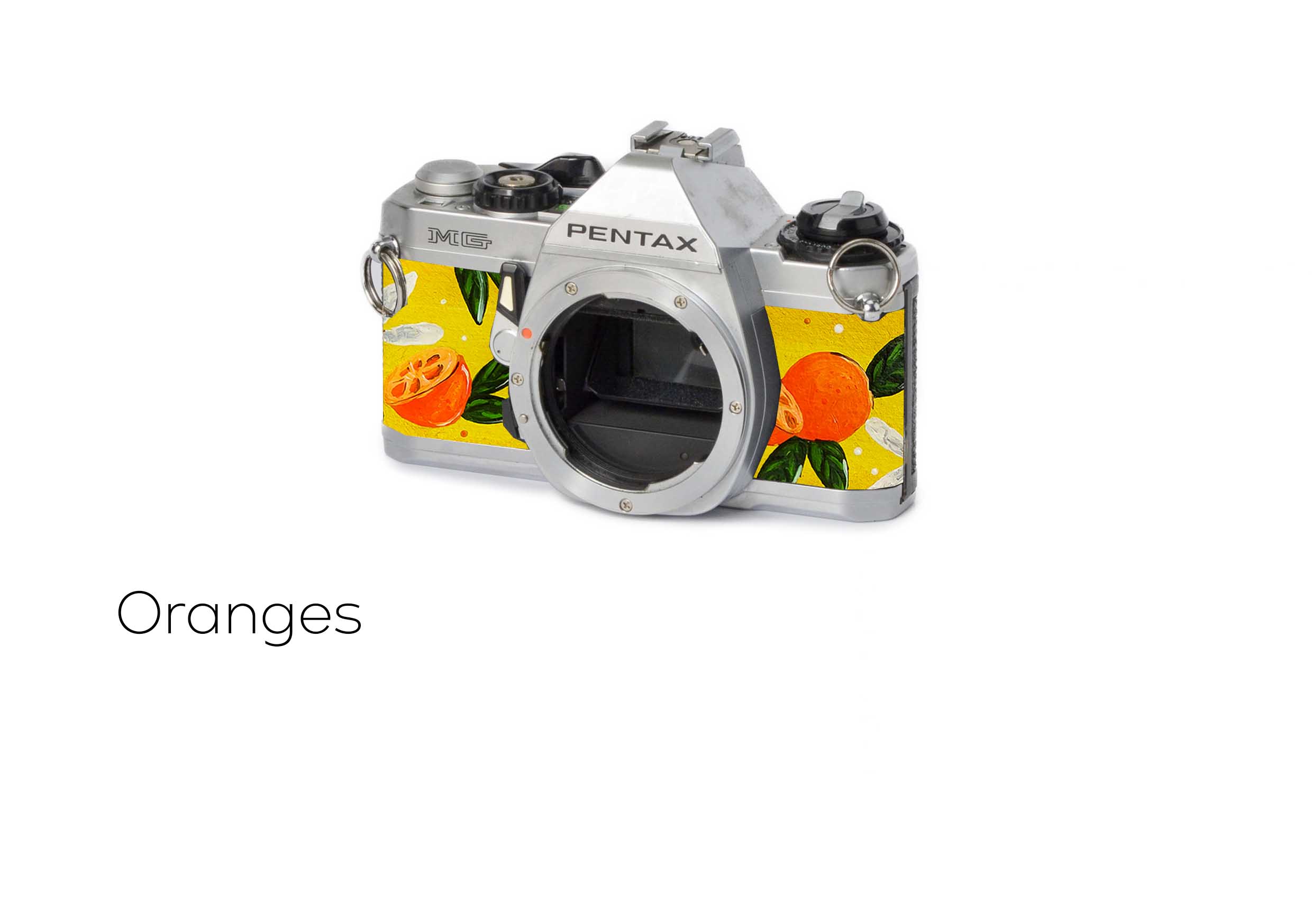 Pentax mg replacement leather oranges
