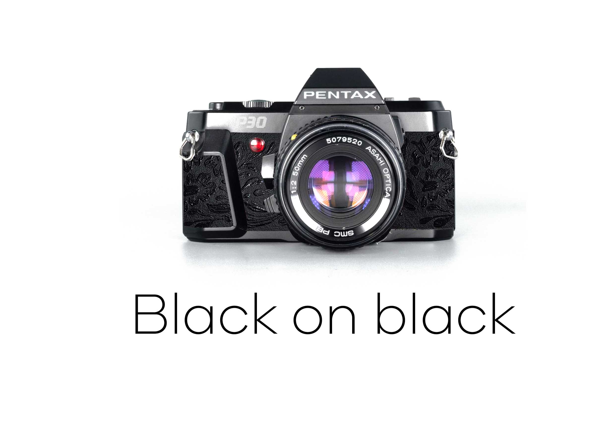 pentax p 30 replacement leather black