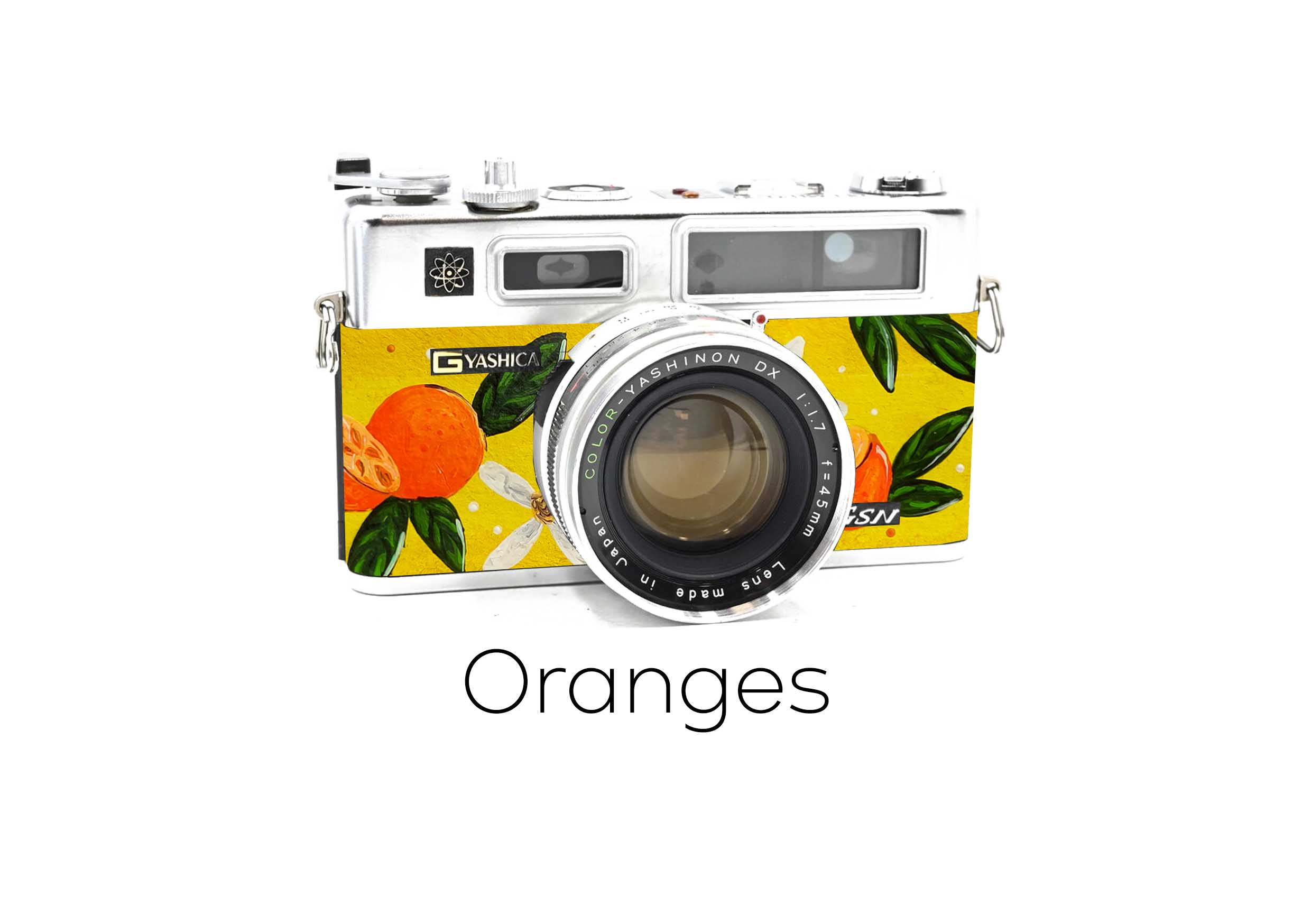 Yashica electro gsn replacement leather orange
