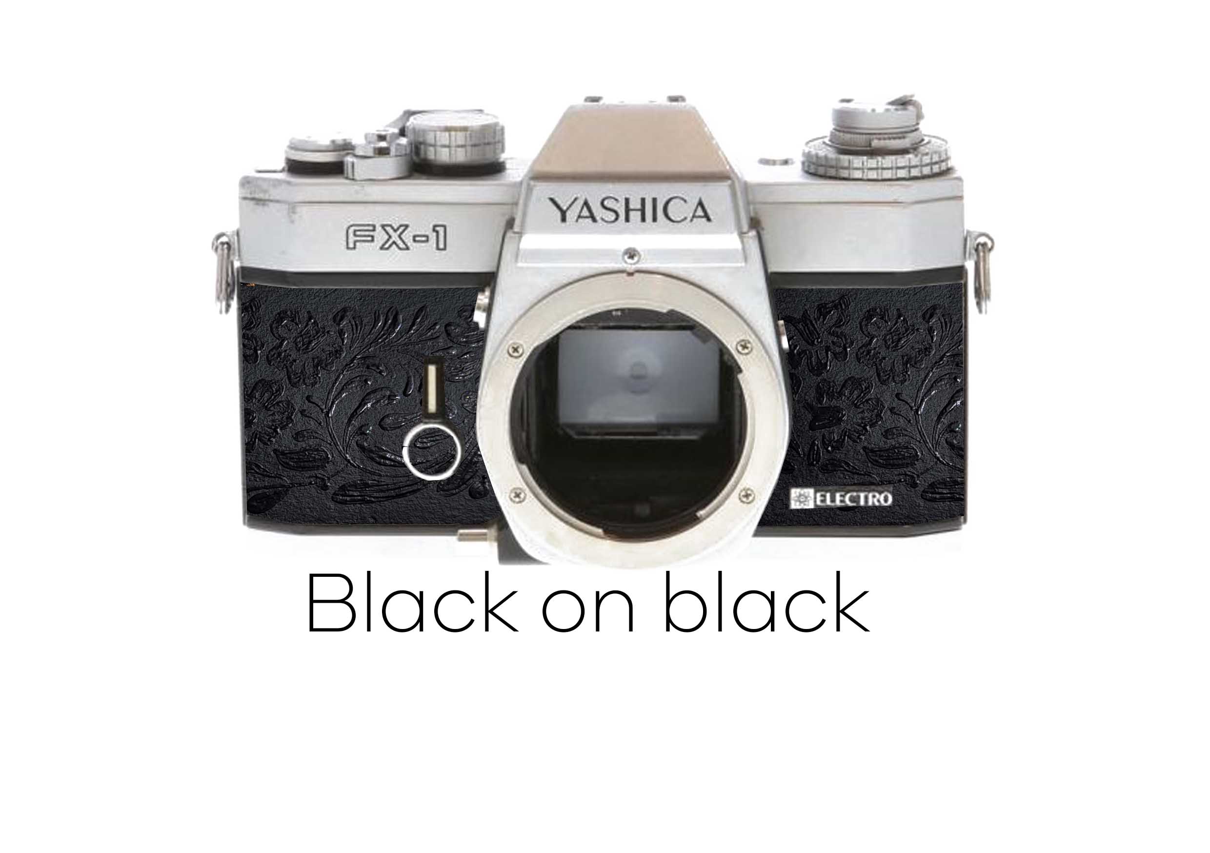 Yashica fx-1 replacement leather black