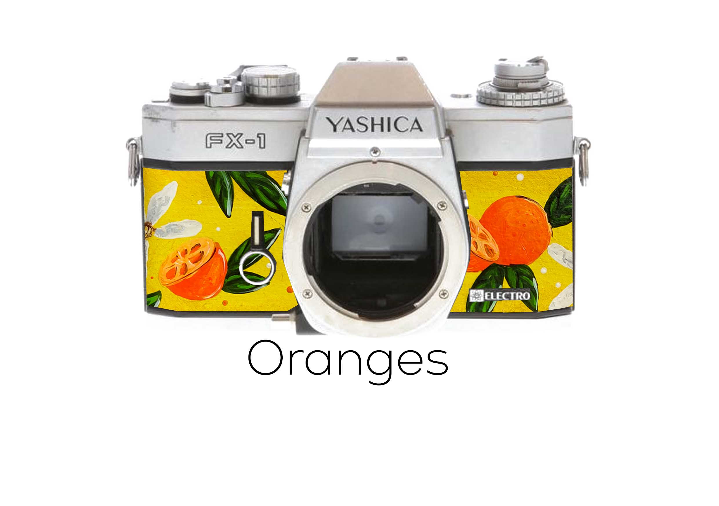 yashica electro fx 1 replacement leather orange