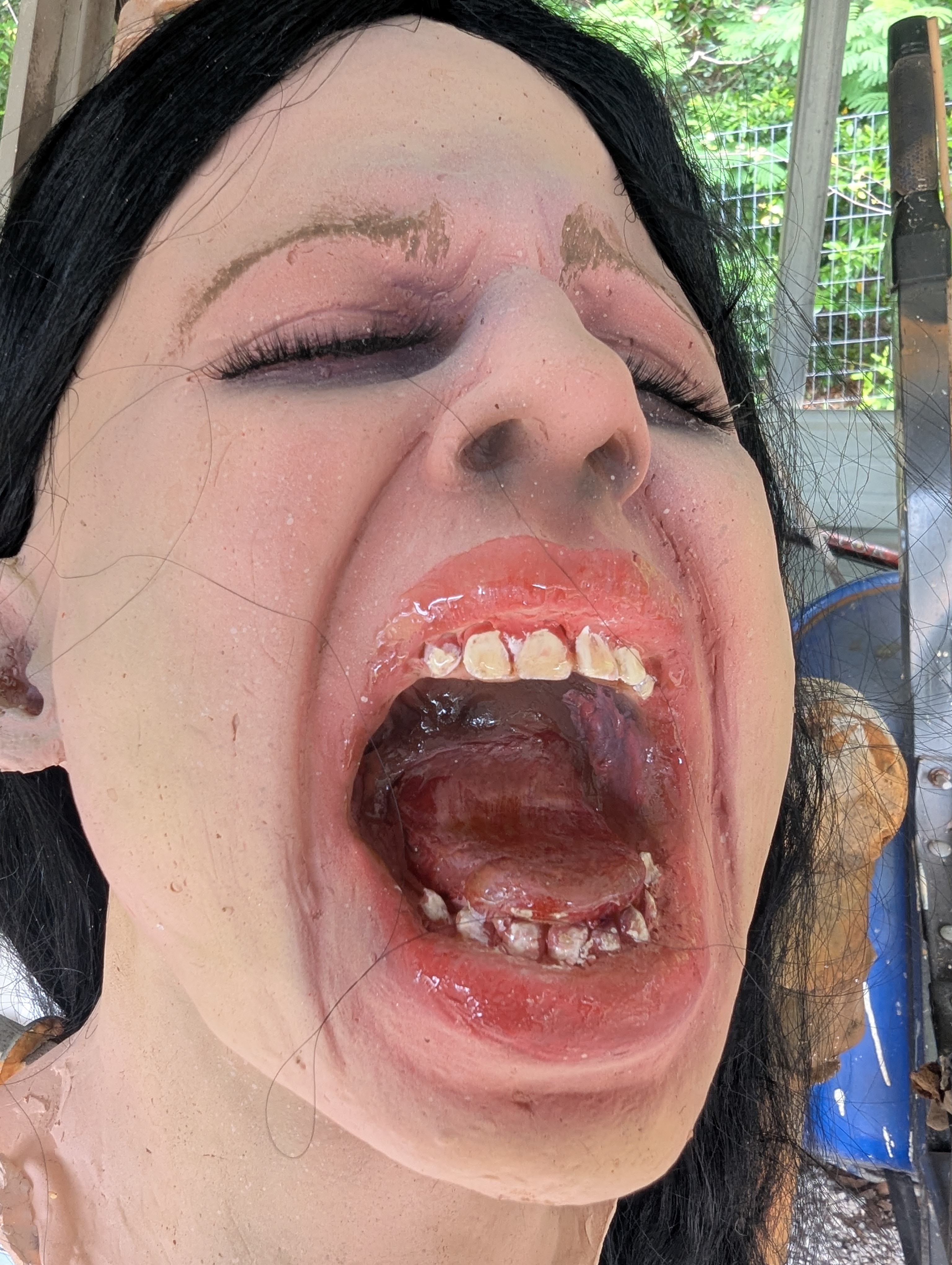 Mimi- Severed female screaming head