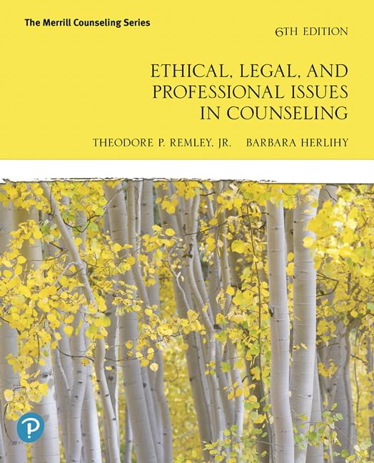 Professional Issues in Counseling