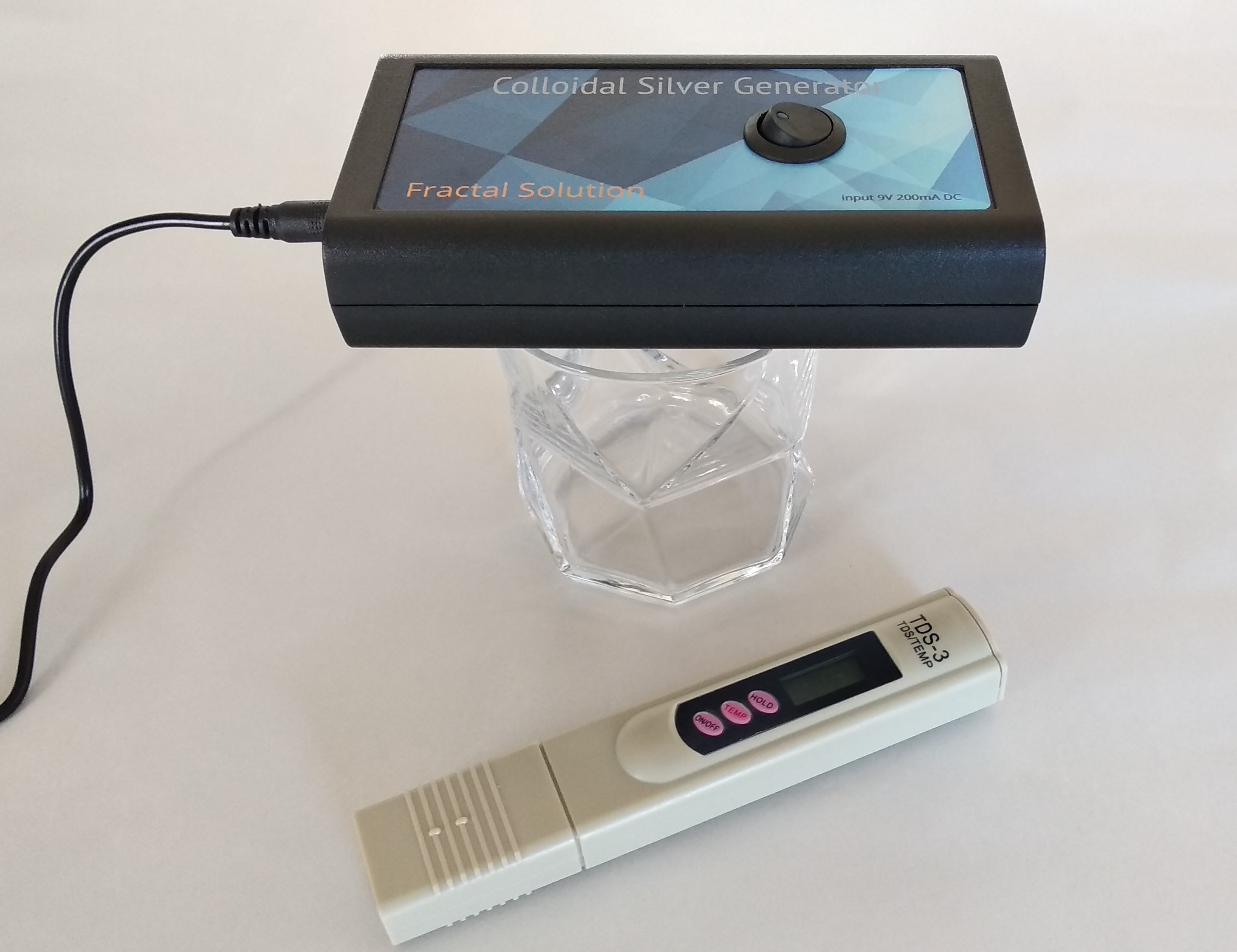 Colloidal Silver Water Generator