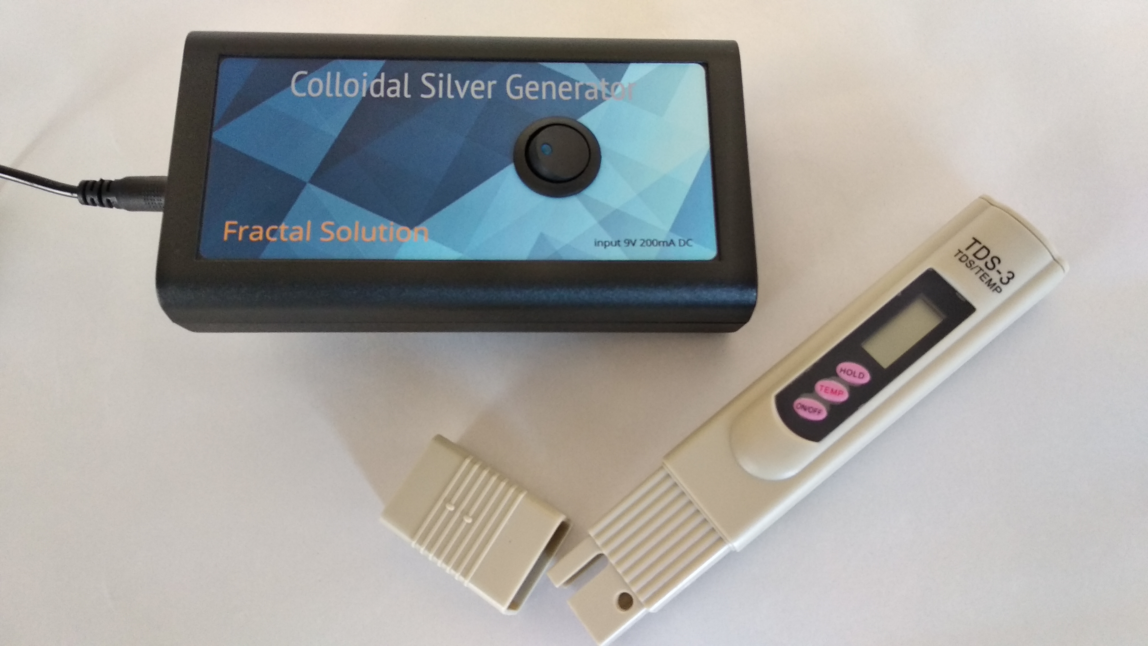 Colloidal Silver Water Generator