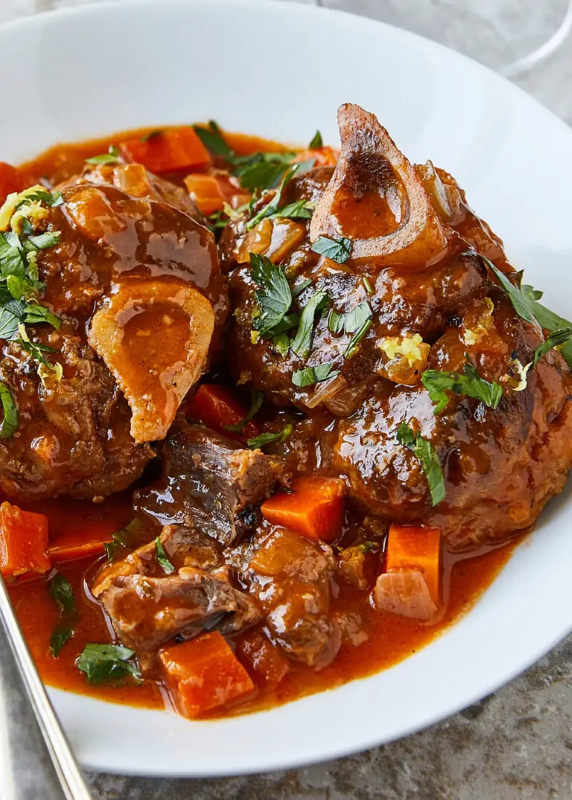 Osso Buco Plated Dish