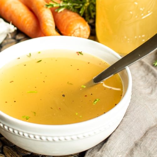 Making Chicken Broth