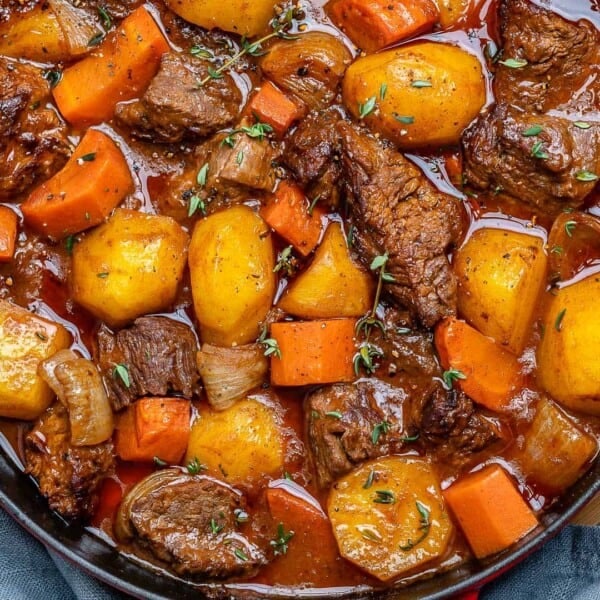 Boneless beef Rib Fingers Plated Dish