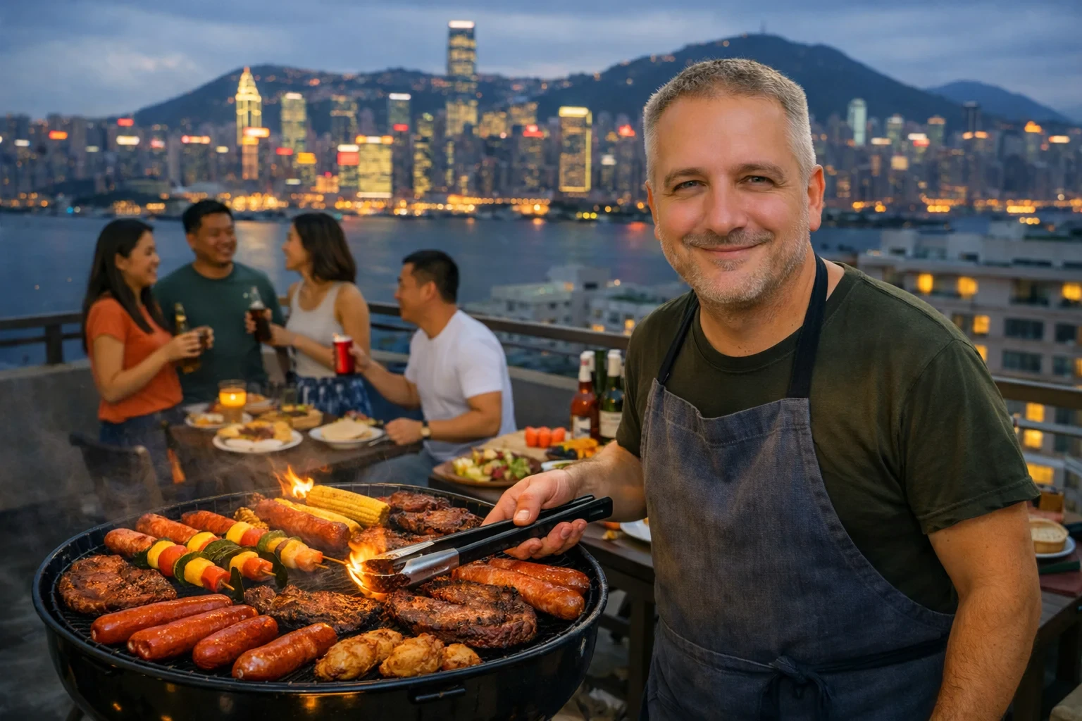 Hong Kong Rooftop BBQ