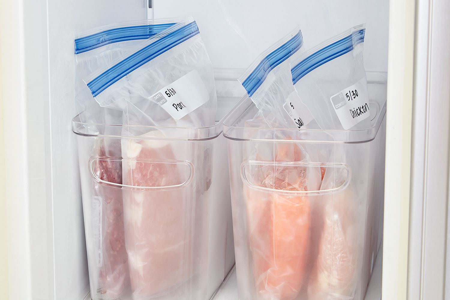 Frozen meat storage
