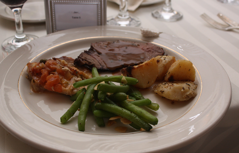 Formal dinner at home
