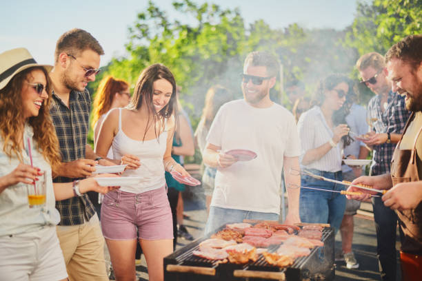 Grazing around BBQ