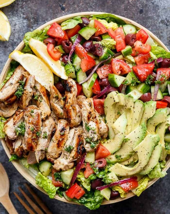 Lemon Herb Chicken Plated Dish