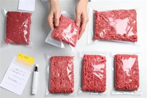 Portioning weekly meat