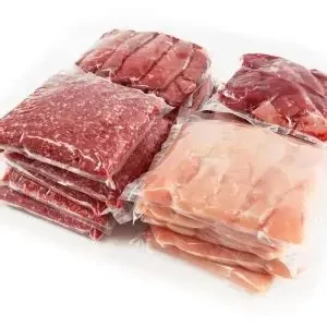 vacuum sealing meat for freezer storage