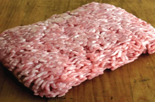 Fat content of mince