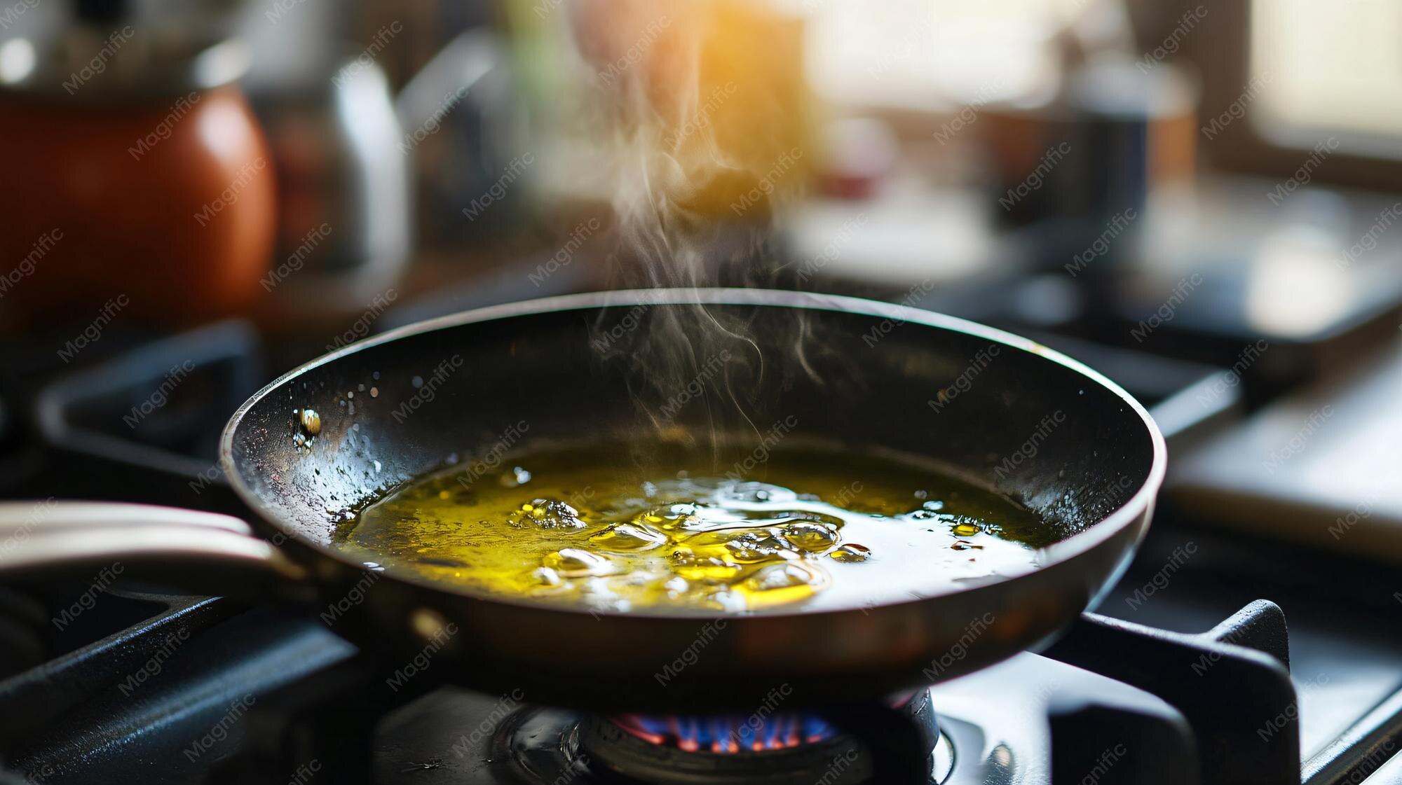 Cooking with the right oil