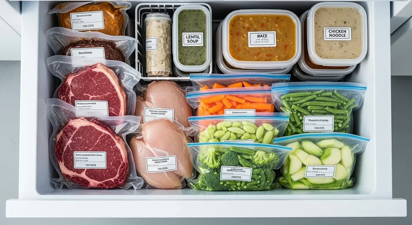 Planned freezer usage