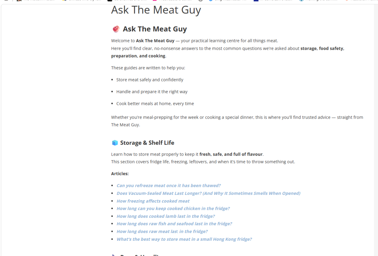 Ask The Meat Guy
