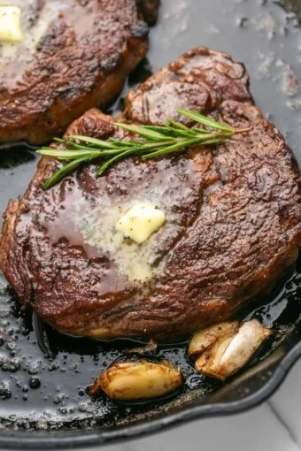 Pan-Seared Ribeye