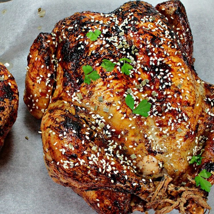 Honey Soy Chicken Plated Dish