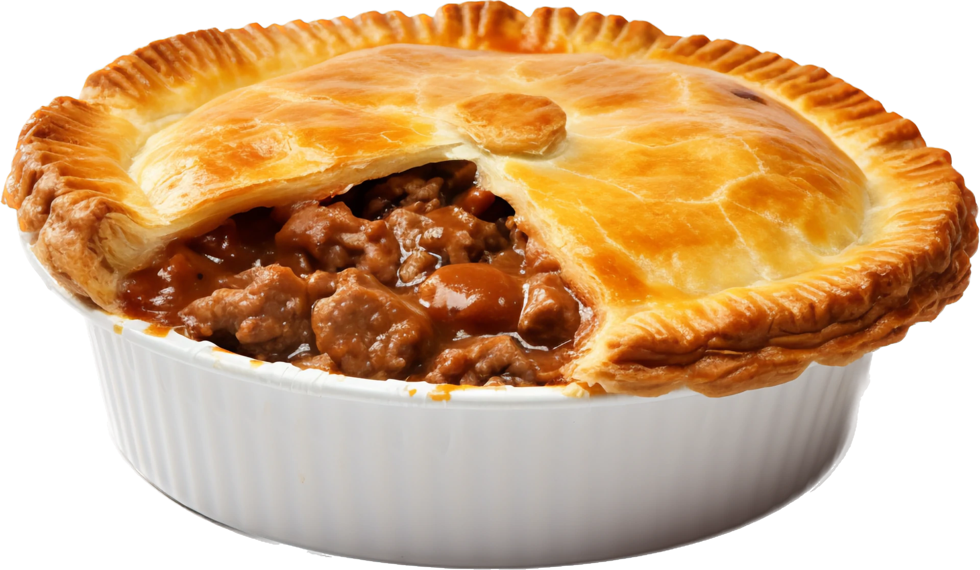 Slow cooked Beef pie