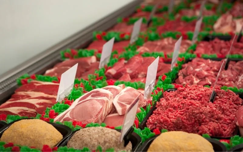 Chilled Meat Display