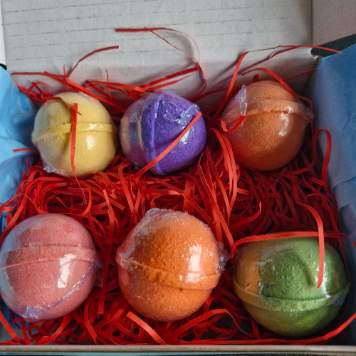 Box of Assorted Sphere Bath Bombs