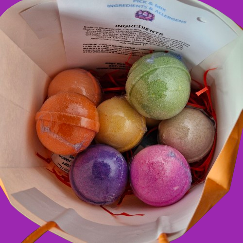 Assorted Sphere Bath Bomb Bag
