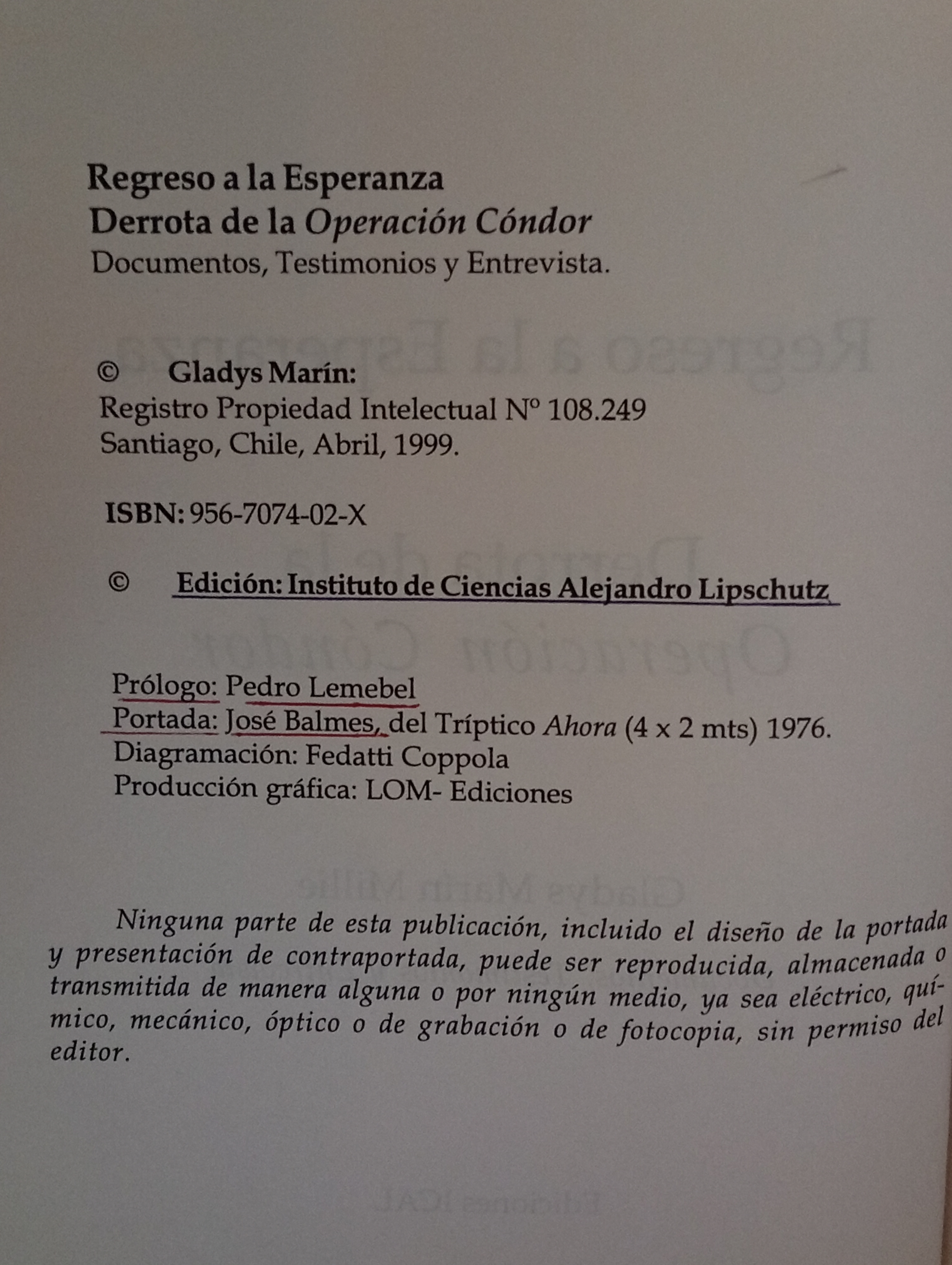 Regreso a la Esperanza