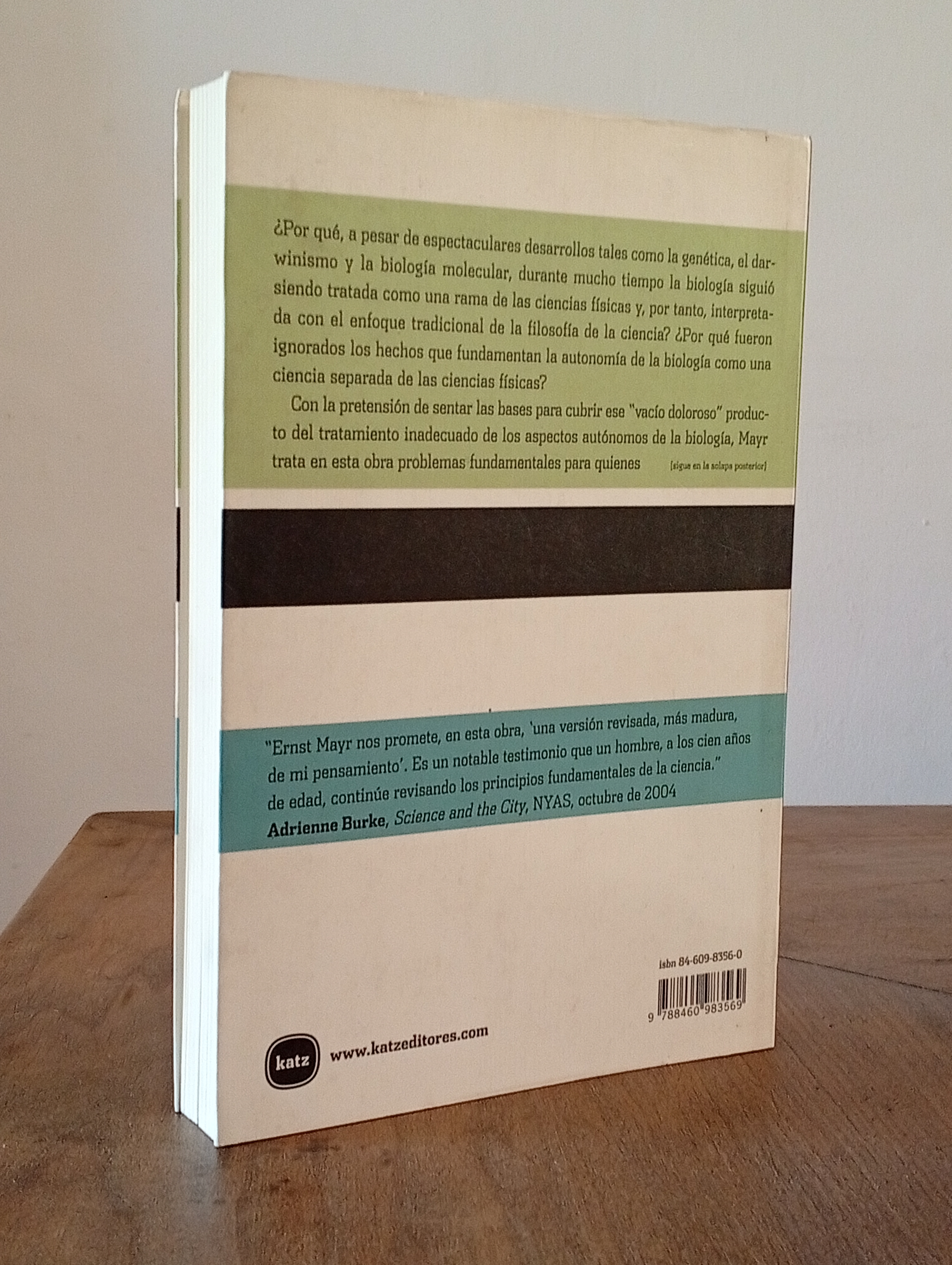 Porque es única la biología