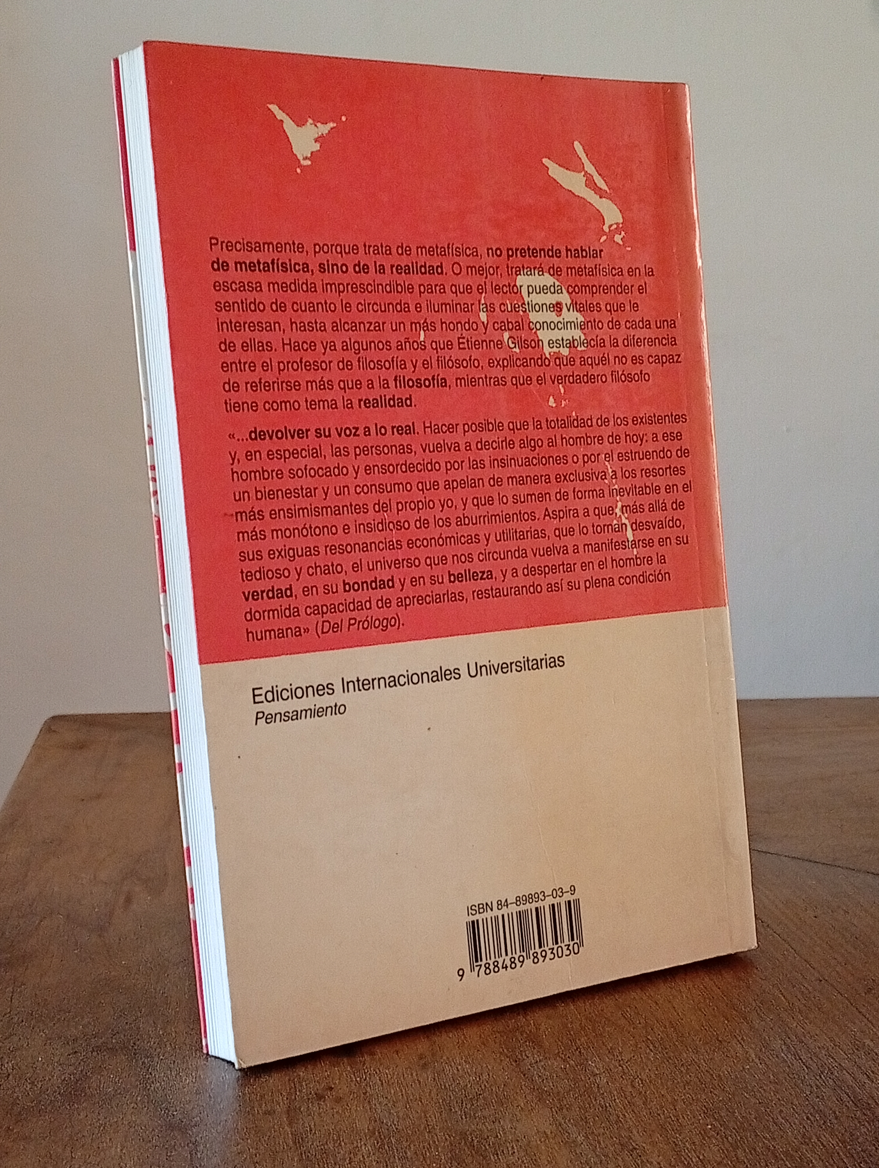 Metafísica de lo concreto