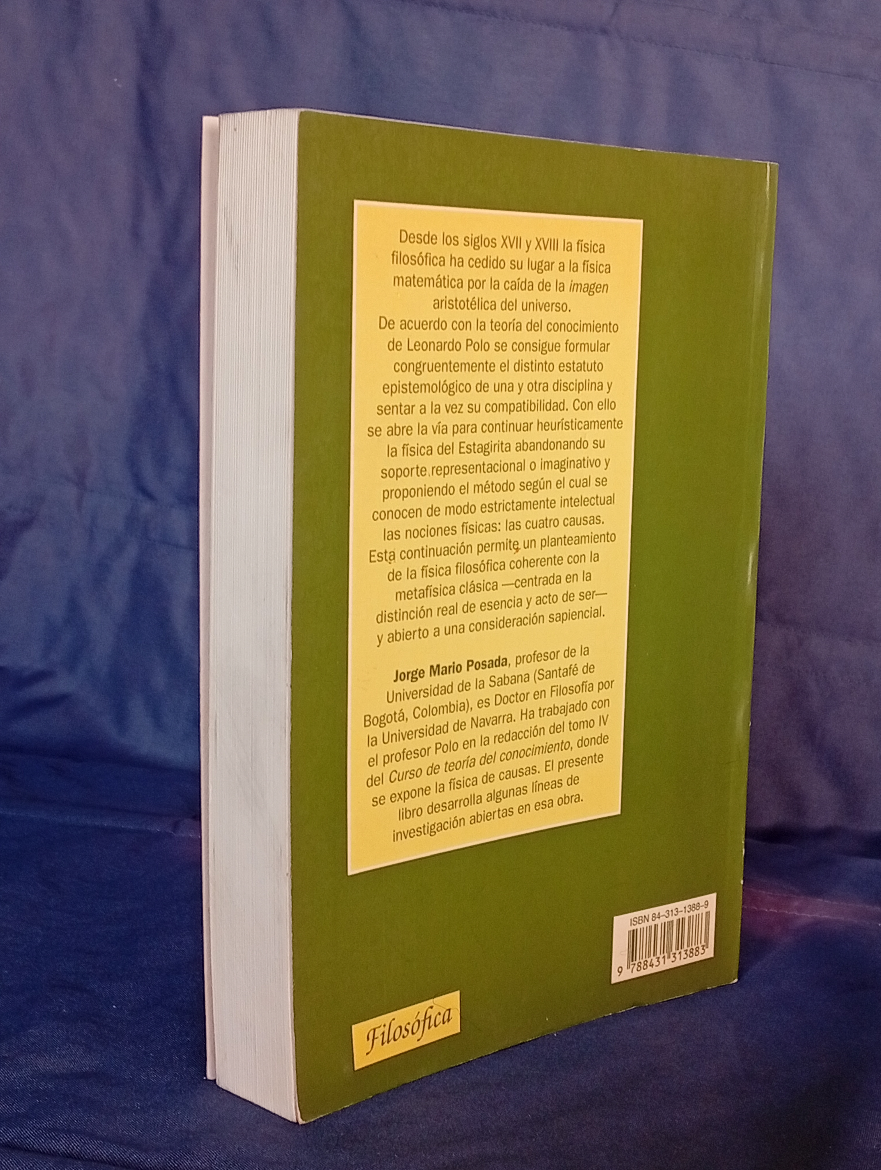 La Física de  causas en Leonardo polo