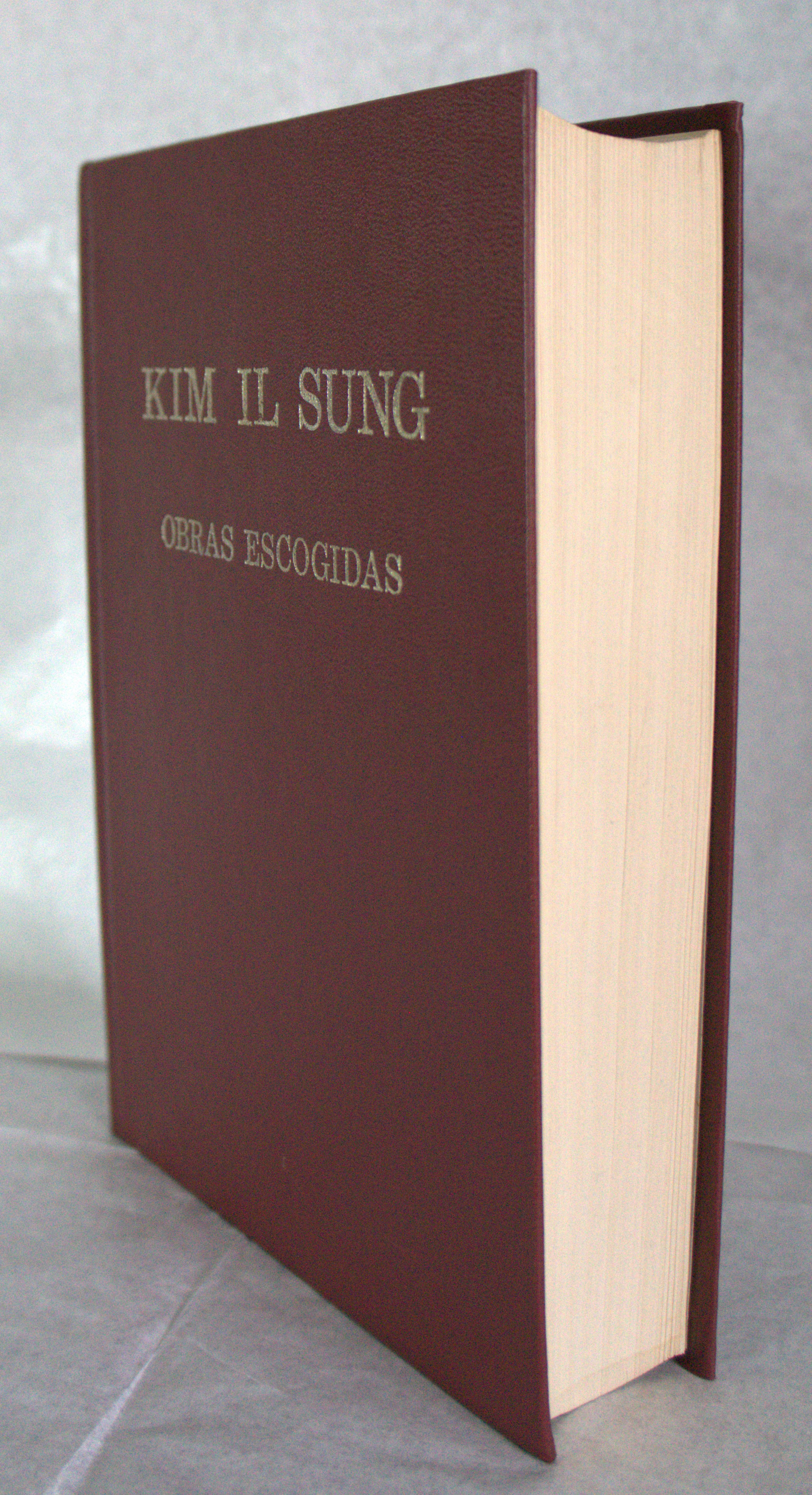 KIM IL SUNG. OBRAS ESCOGIDAS