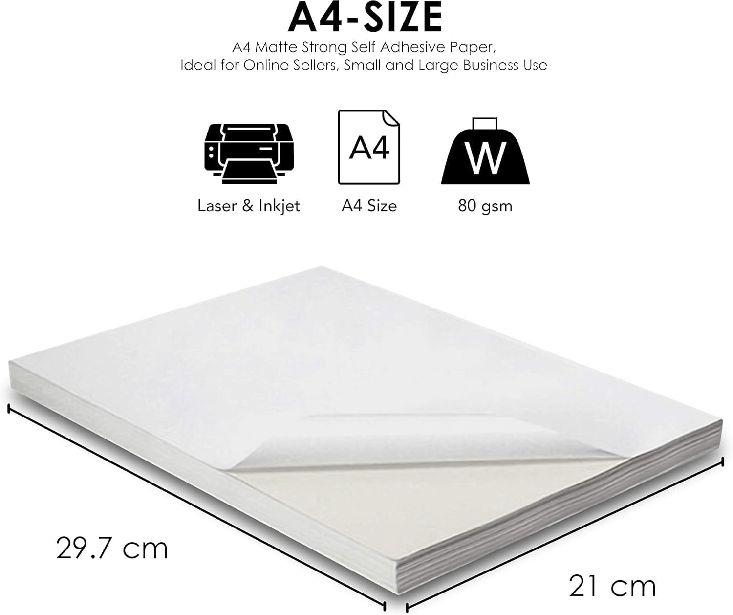 1 Label Per Sheet Multipurpose A4 Label Sheets