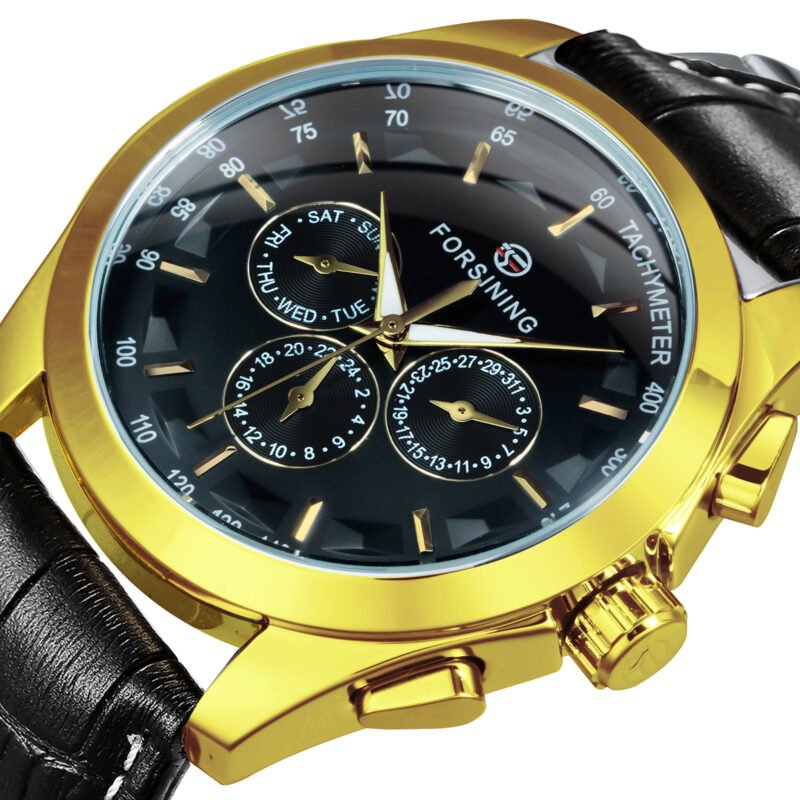 Forsining Business Mechanical Watch Dial Date