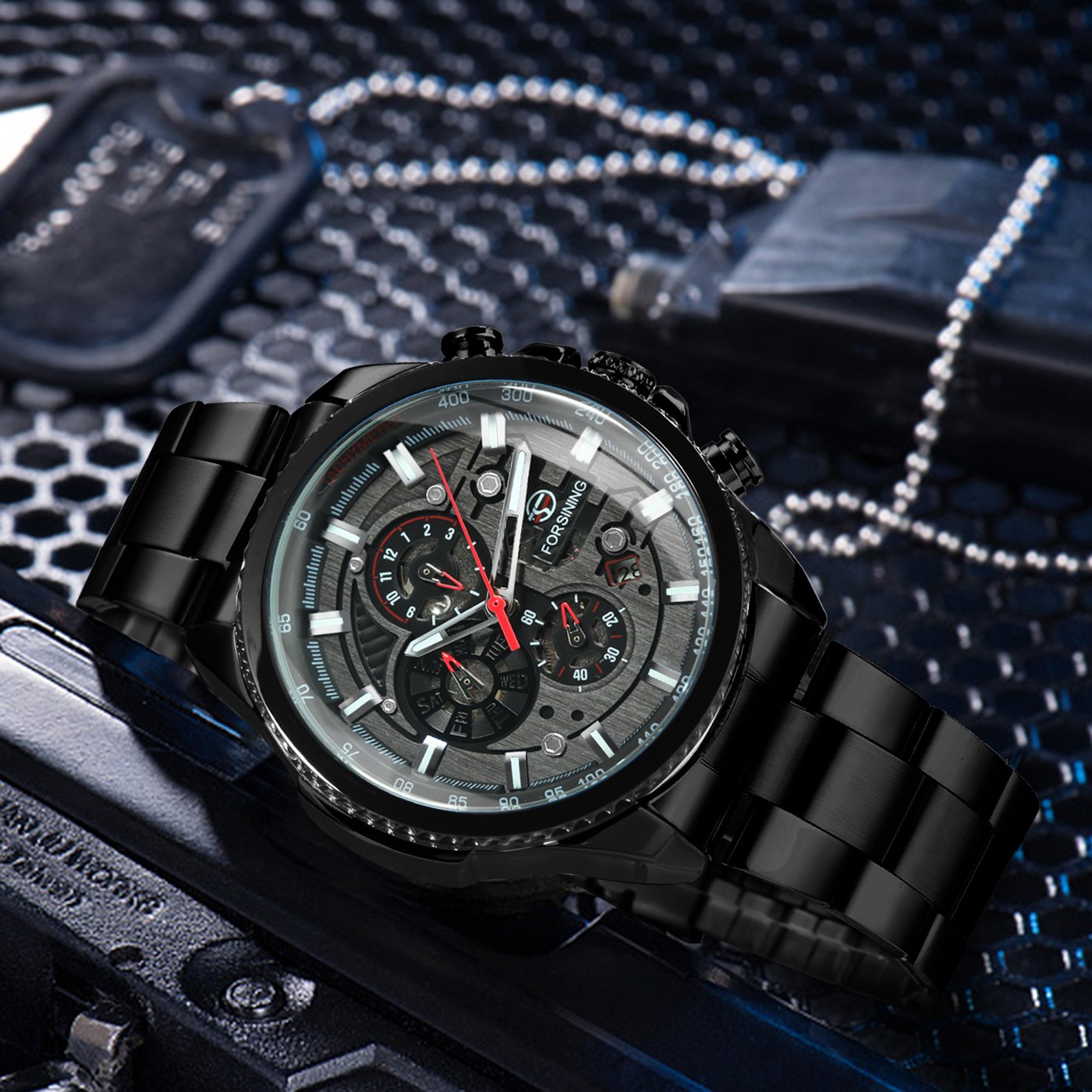 Forsining Army Men Mechanical Watch