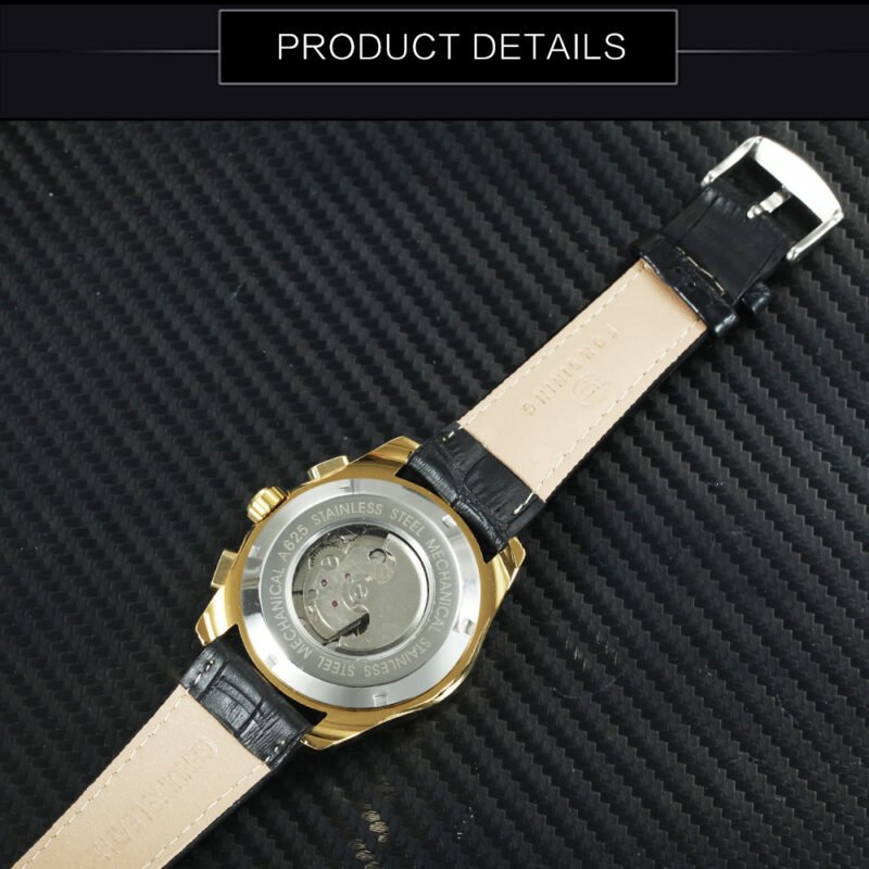 Forsining Business Mechanical Watch Dial Date