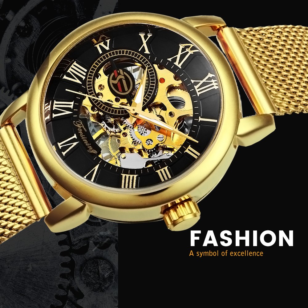 Forsining Automatic Mechanical Luxury Fashion Unisex