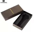 Forsining Mens Skeleton Mechanical Waterproof Luxury Watch Leather Hollow