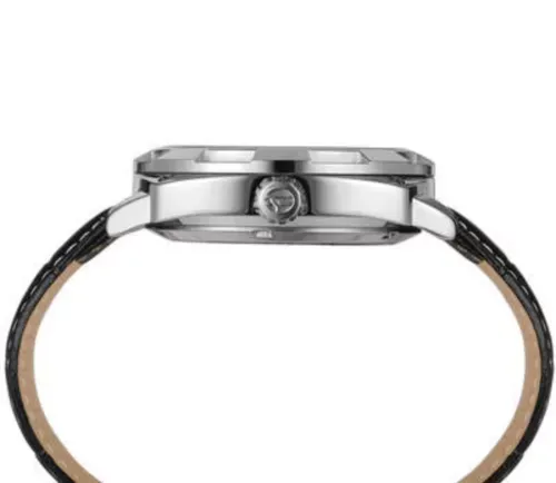 Forsining Mens Skeleton Mechanical Waterproof Luxury Watch Leather