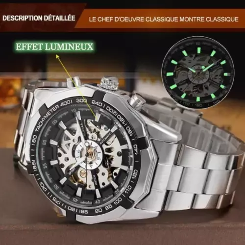 Fashion Top Brand FORSINING Men's Automatic Mechanical Watch Men Watch