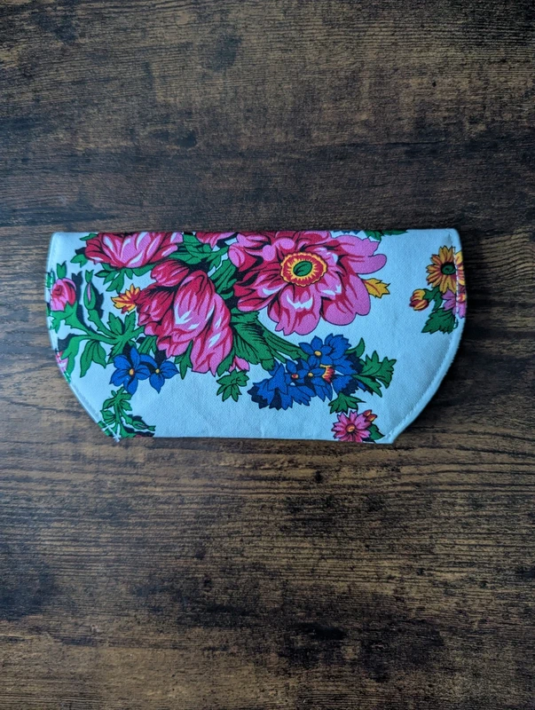 Handmade Glasses Case  wallet Pouch